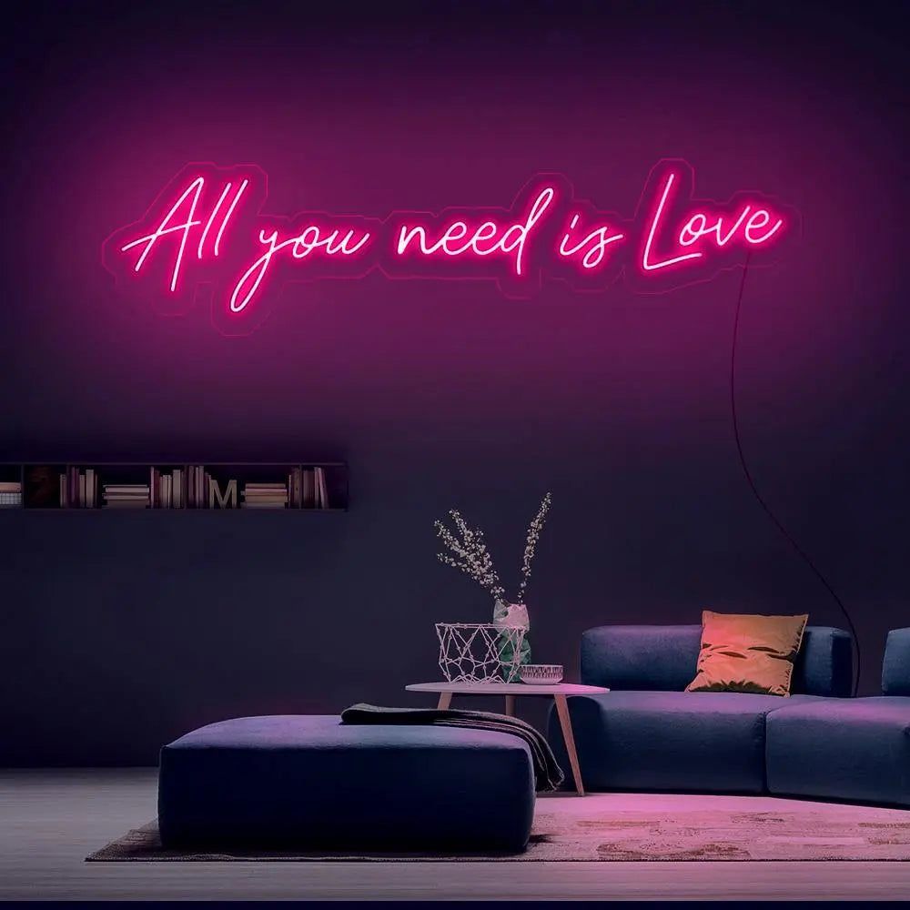 All You Need Is Love - Néon LED - PimpMyNeon