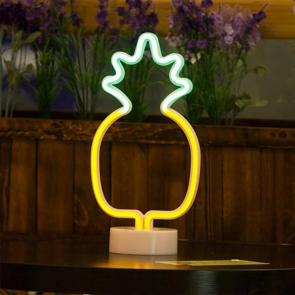 Lampe Neon Ananas