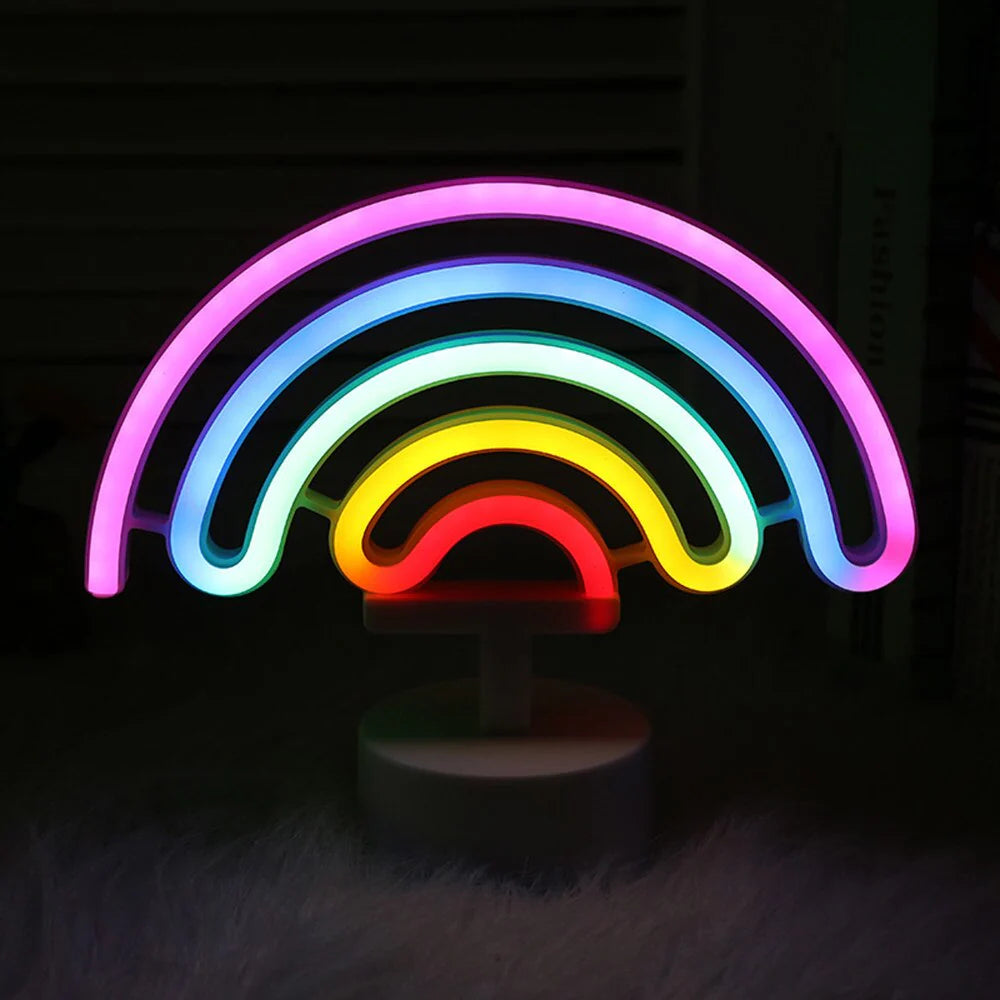 Lampe Neon Arc en Ciel