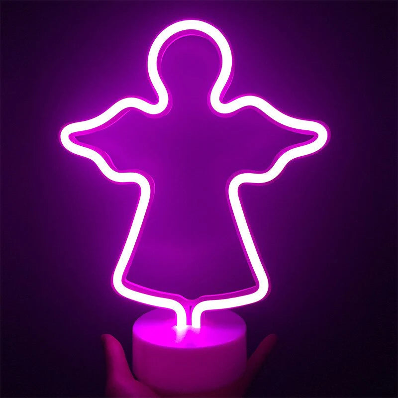 Lampe Neon Ange