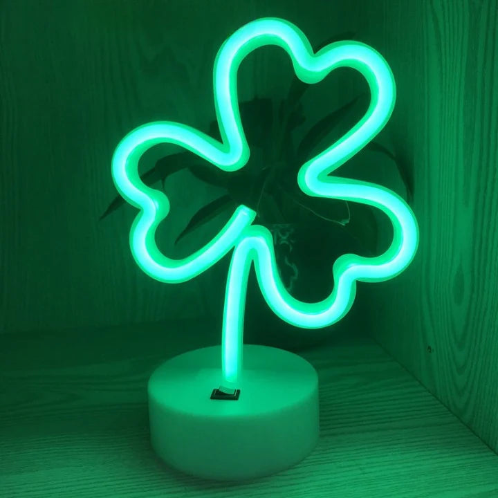 Lampe Neon Trefle