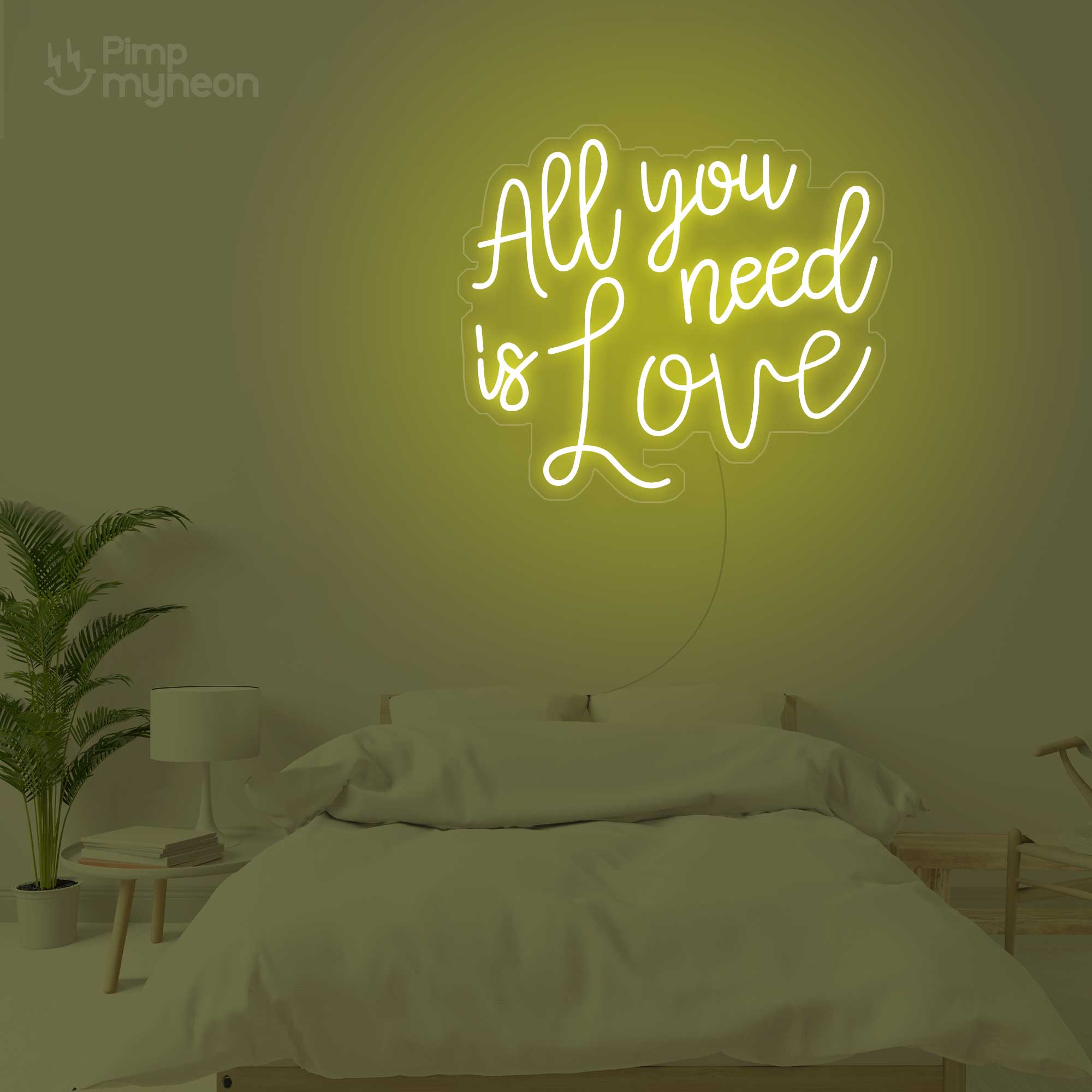 Neon All You Need Is Love