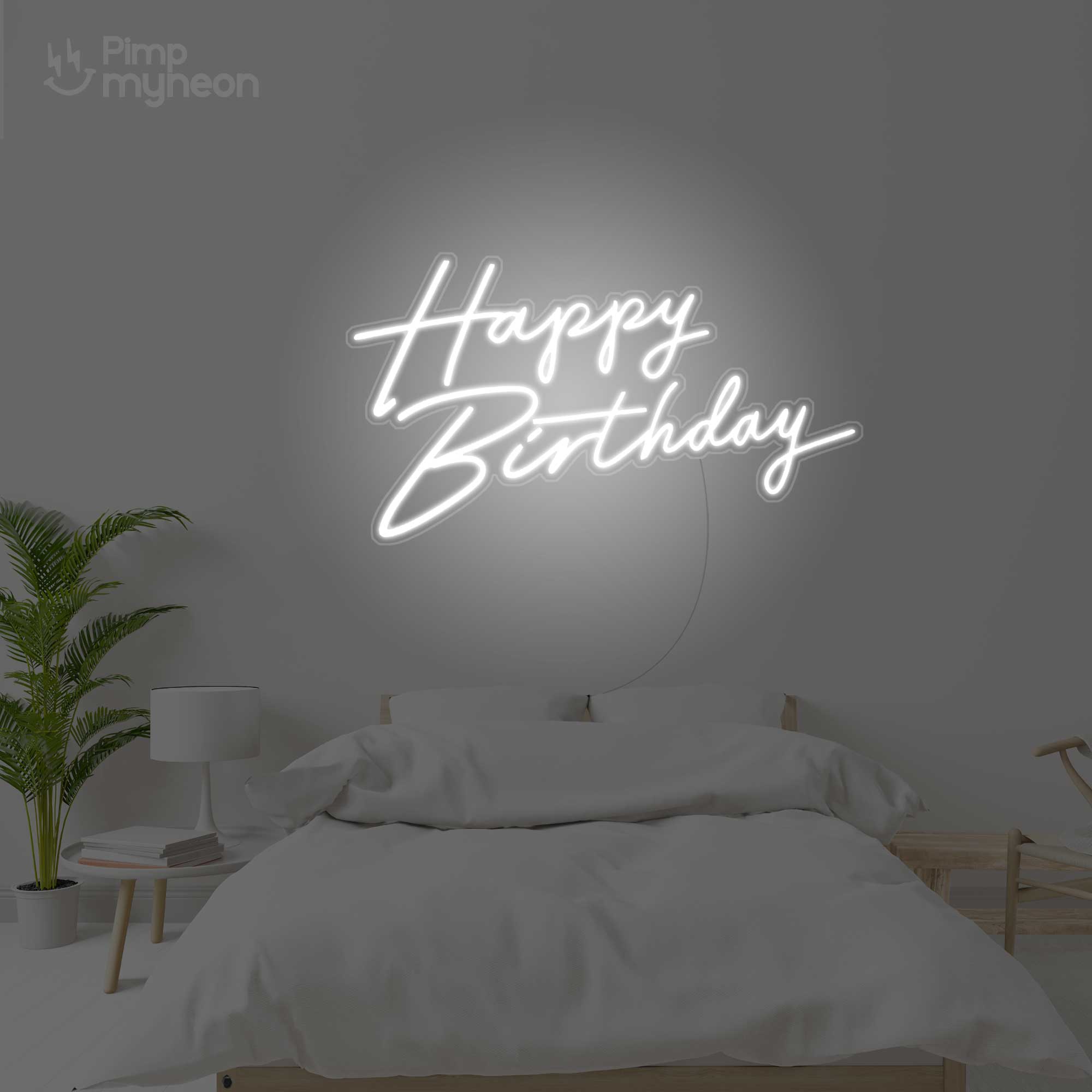 Neon Happy Birthday