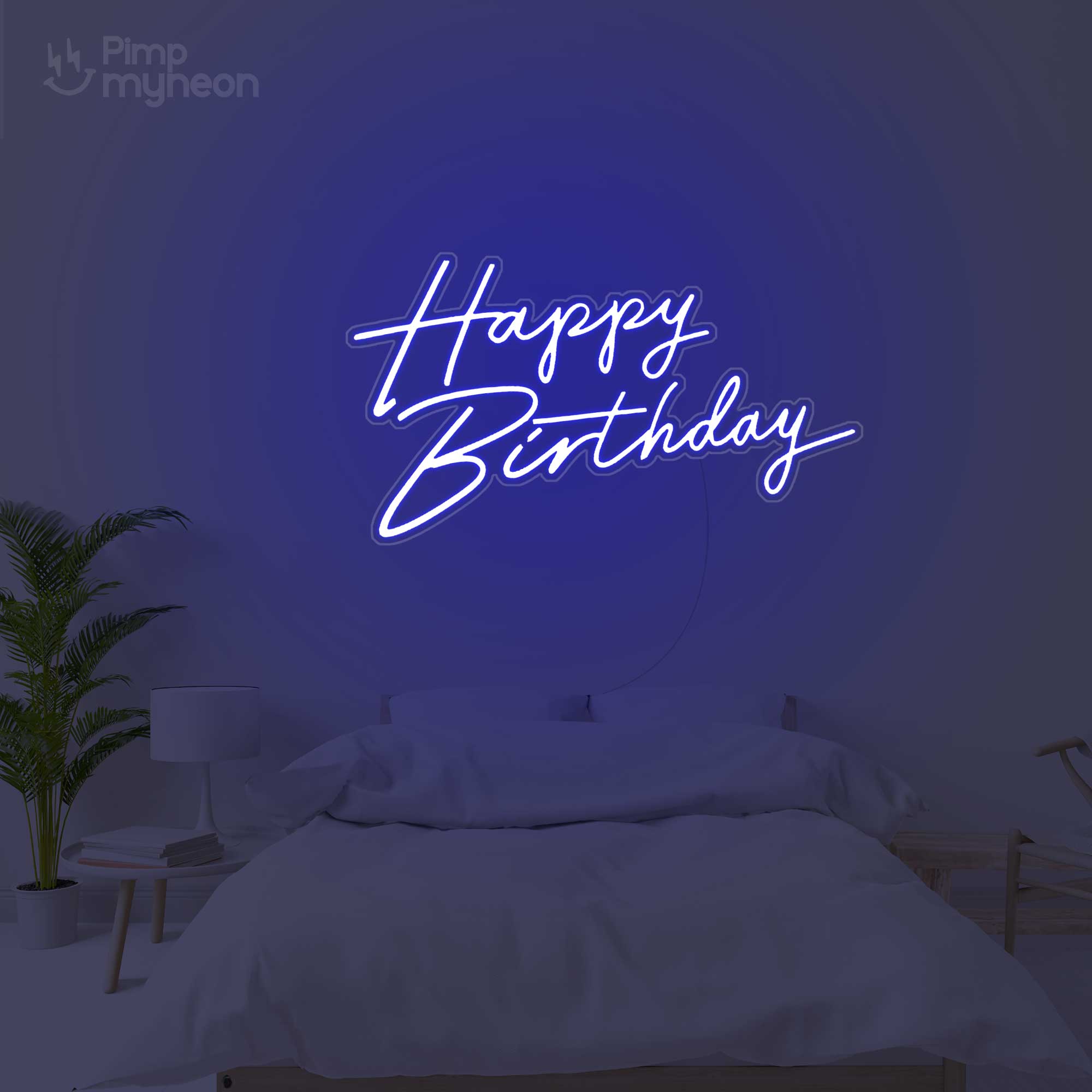 Neon Happy Birthday