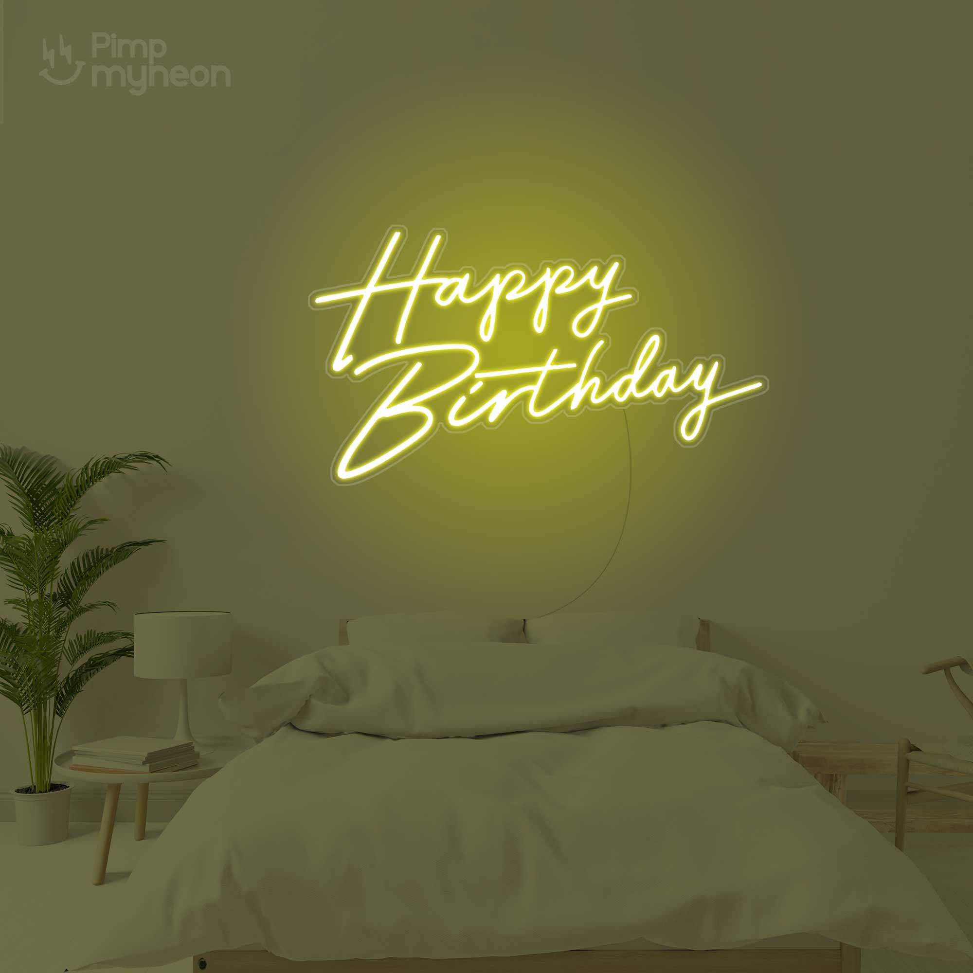 Neon Happy Birthday