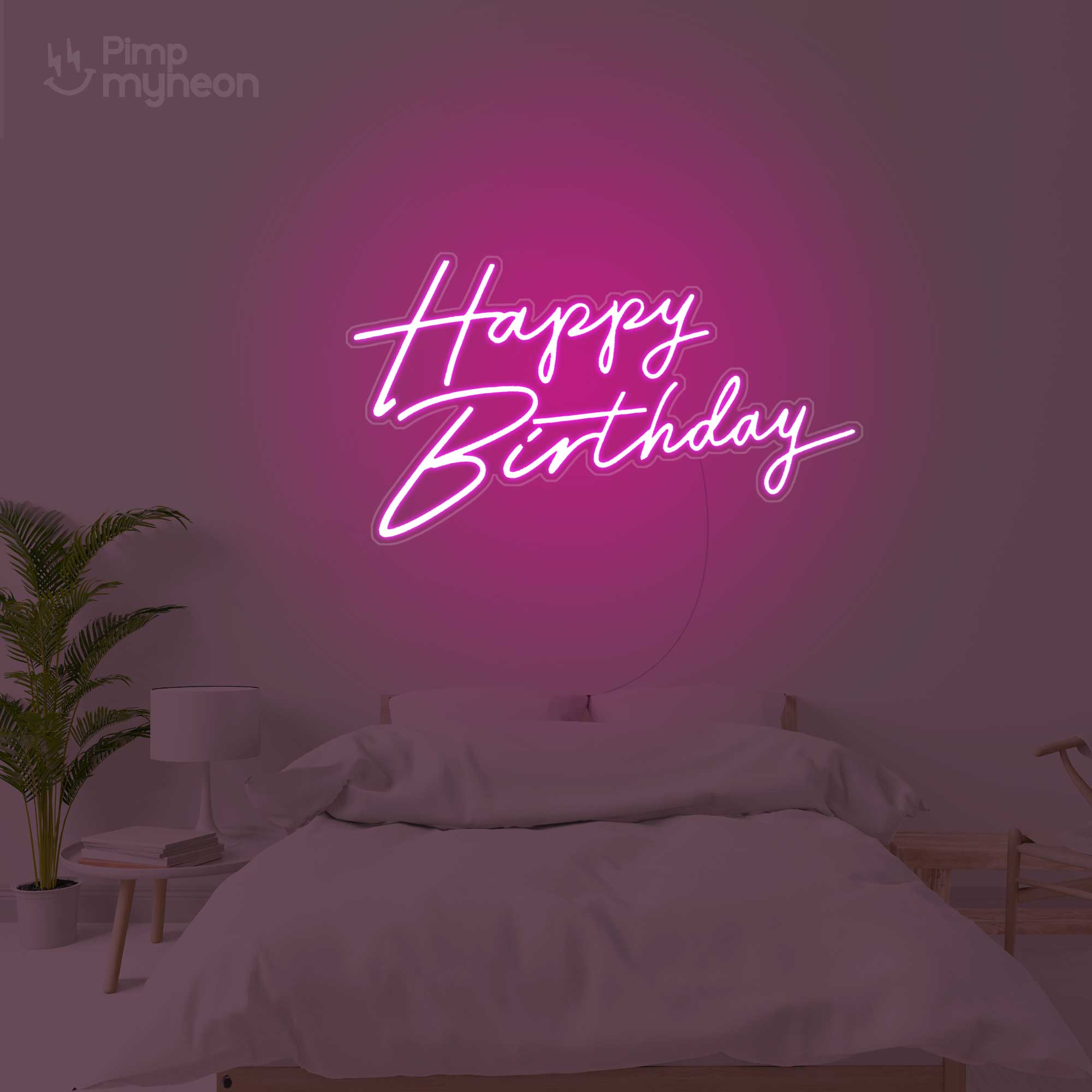 Neon Happy Birthday