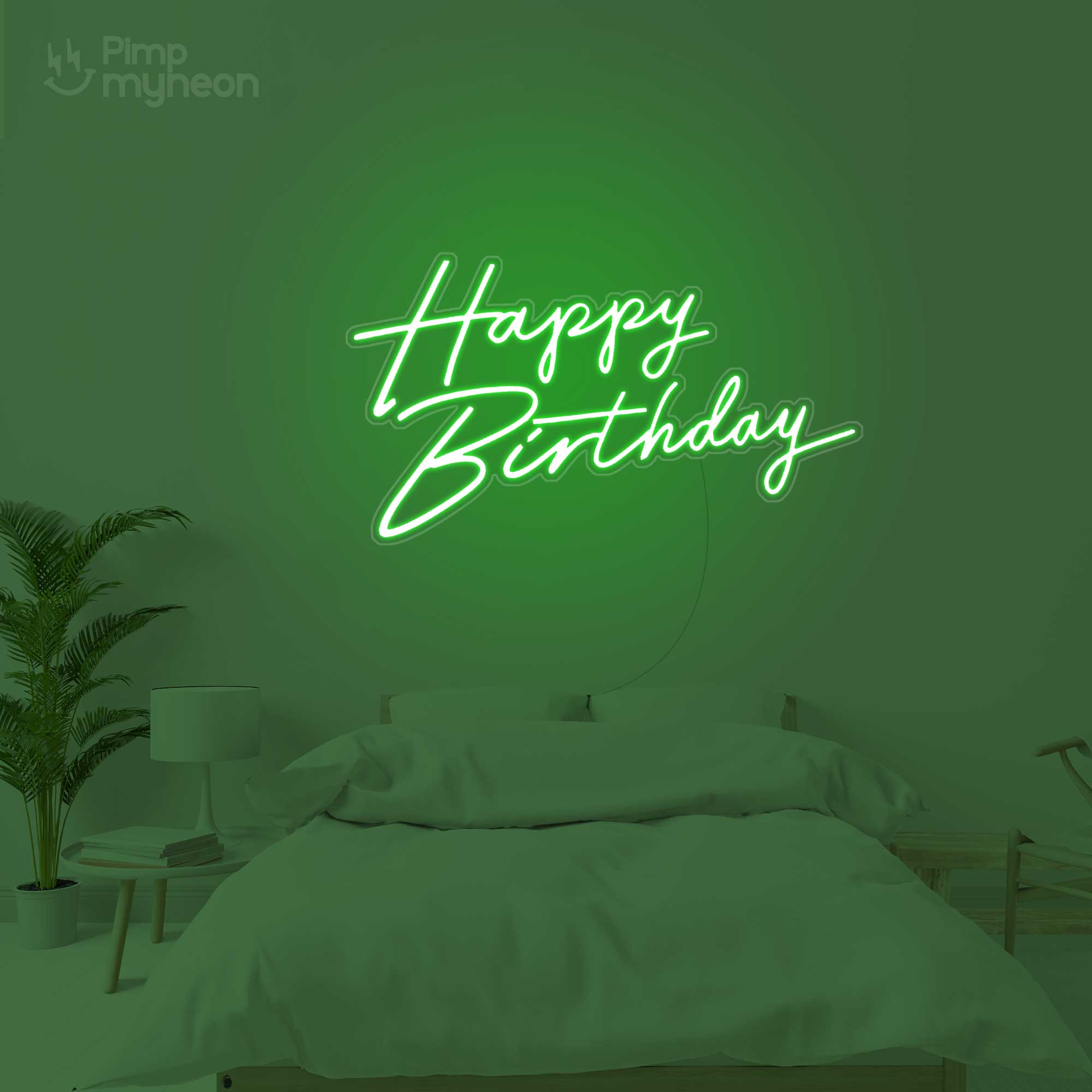 Neon Happy Birthday