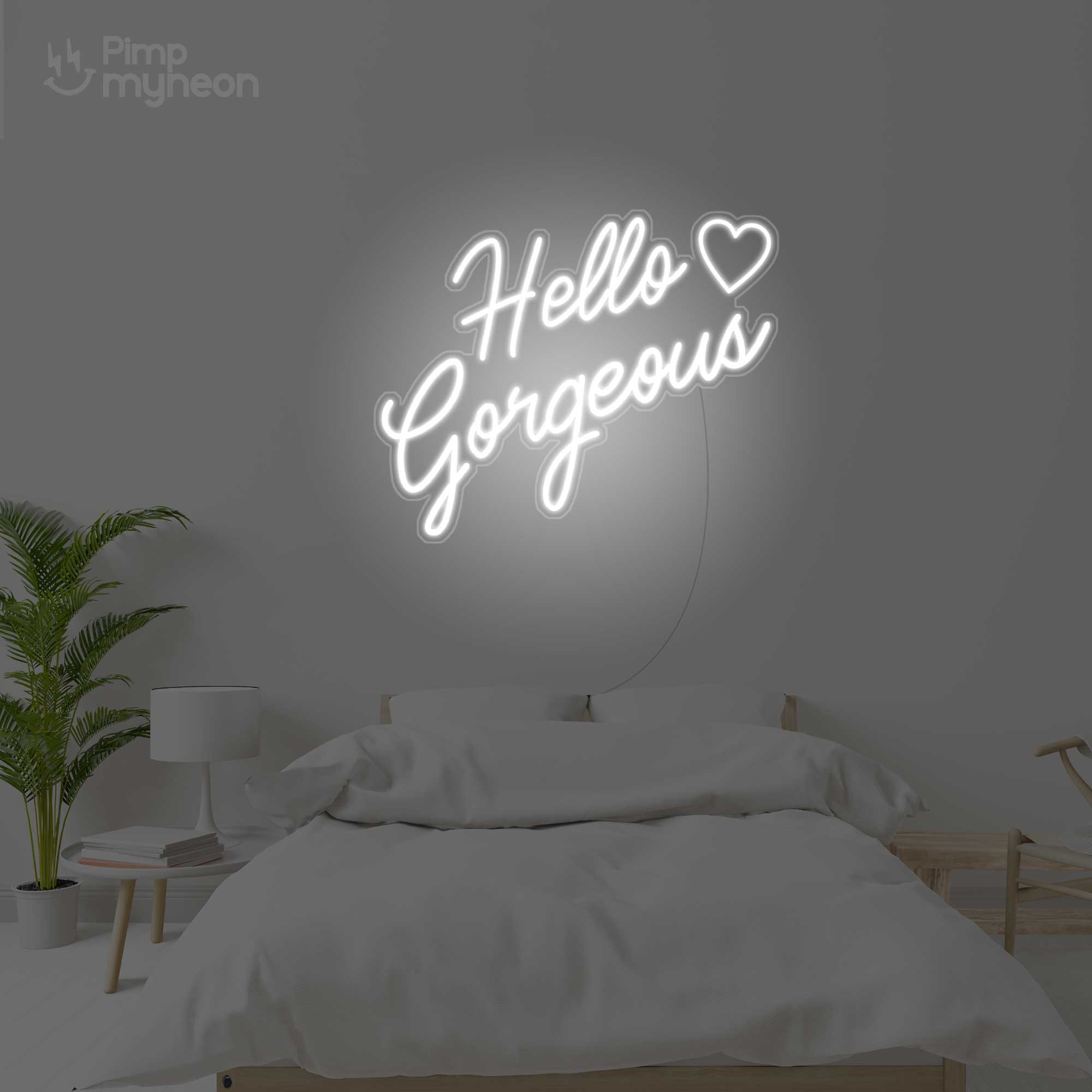 Neon Hello Gorgeous