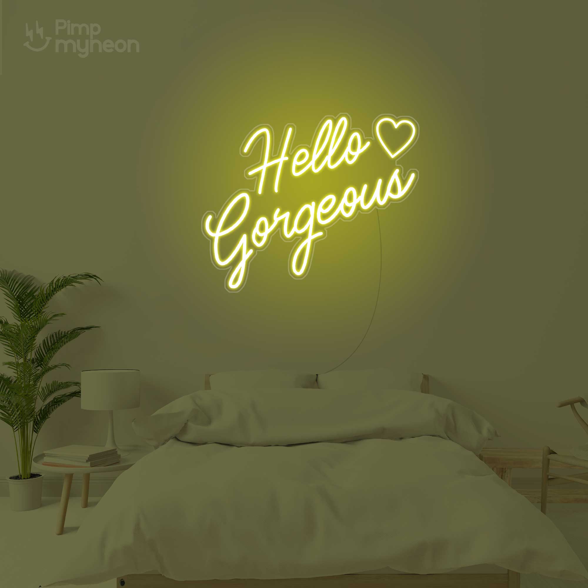 Neon Hello Gorgeous