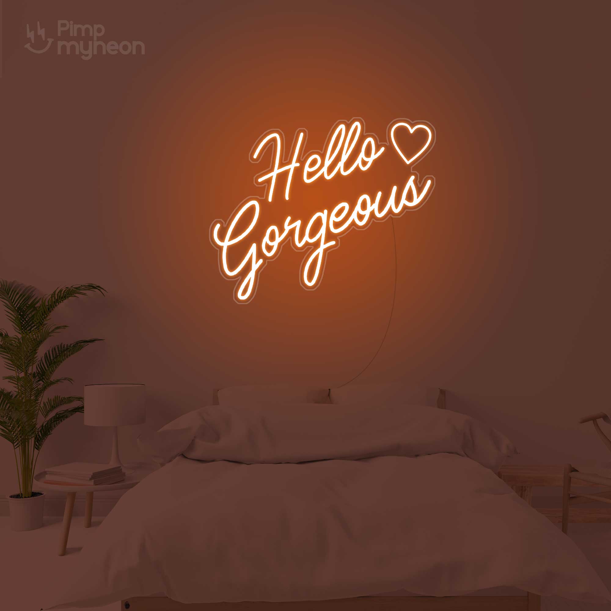 Neon Hello Gorgeous