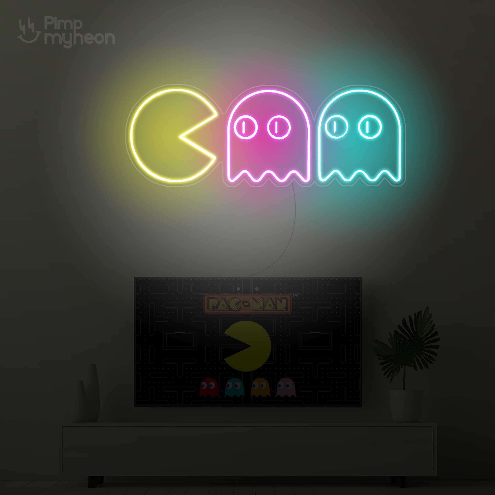 Neon Pacman