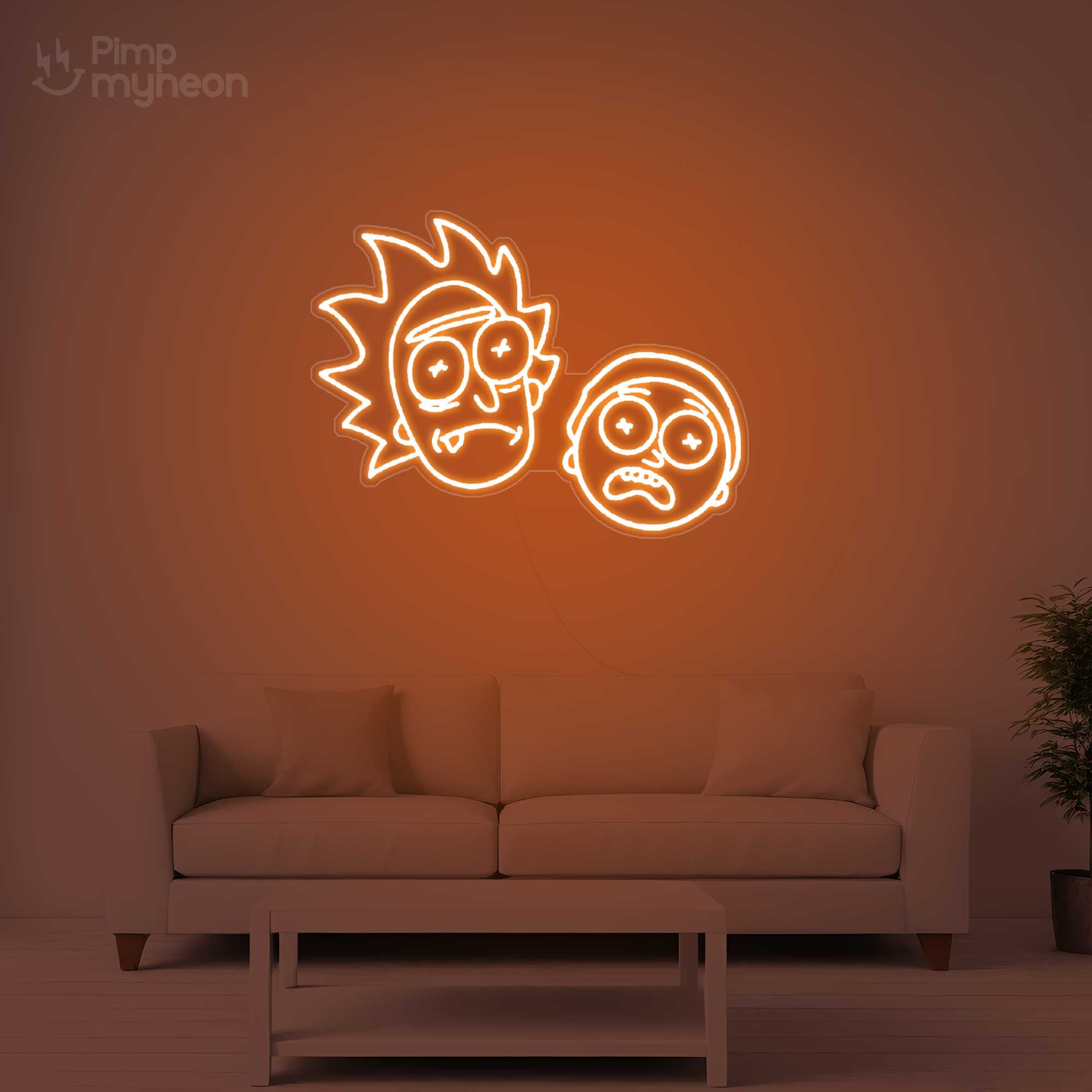 Neon Rick et Morty