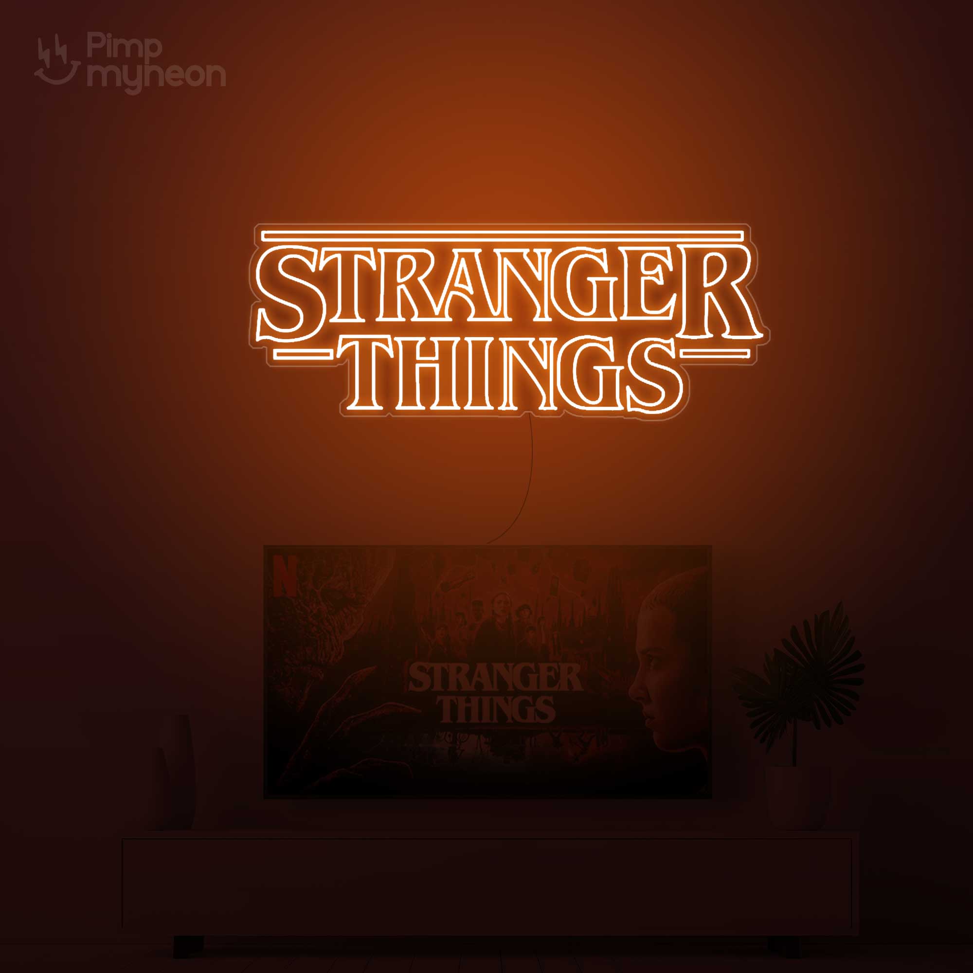 Neon Stranger Things