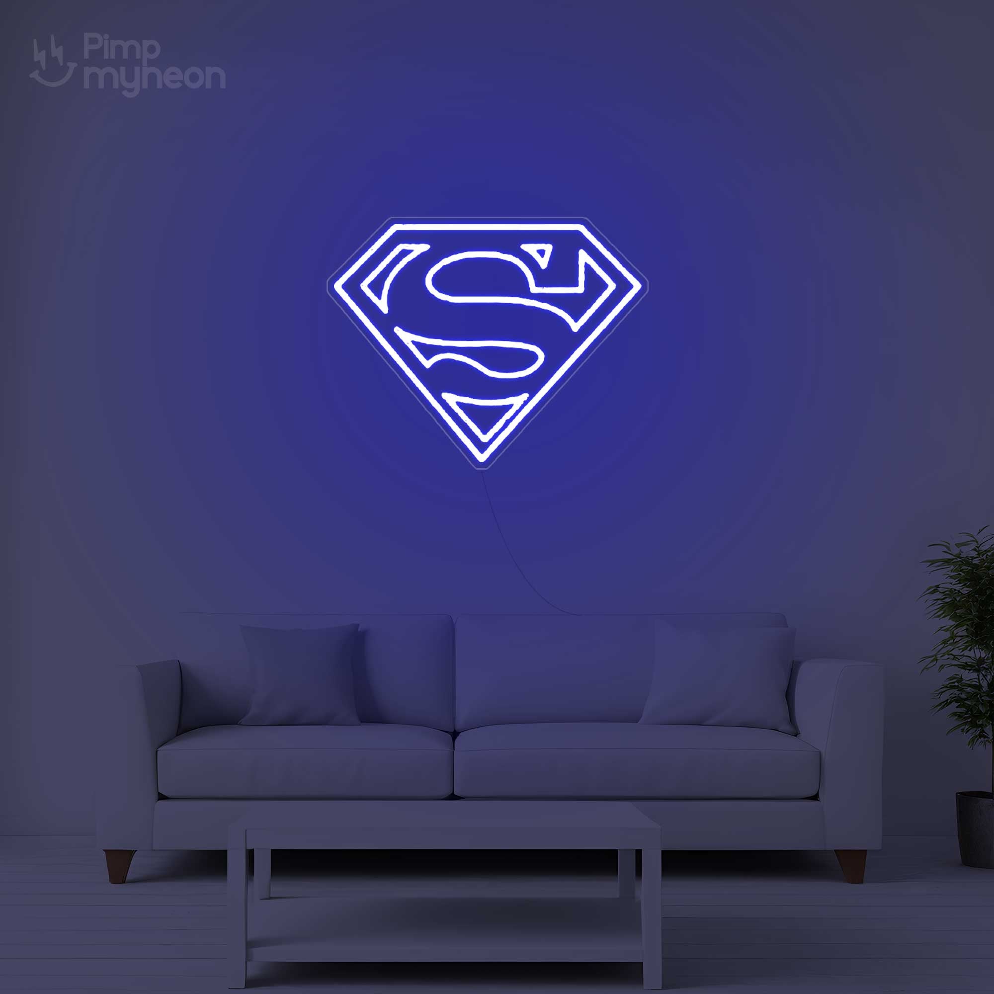 Neon Superman