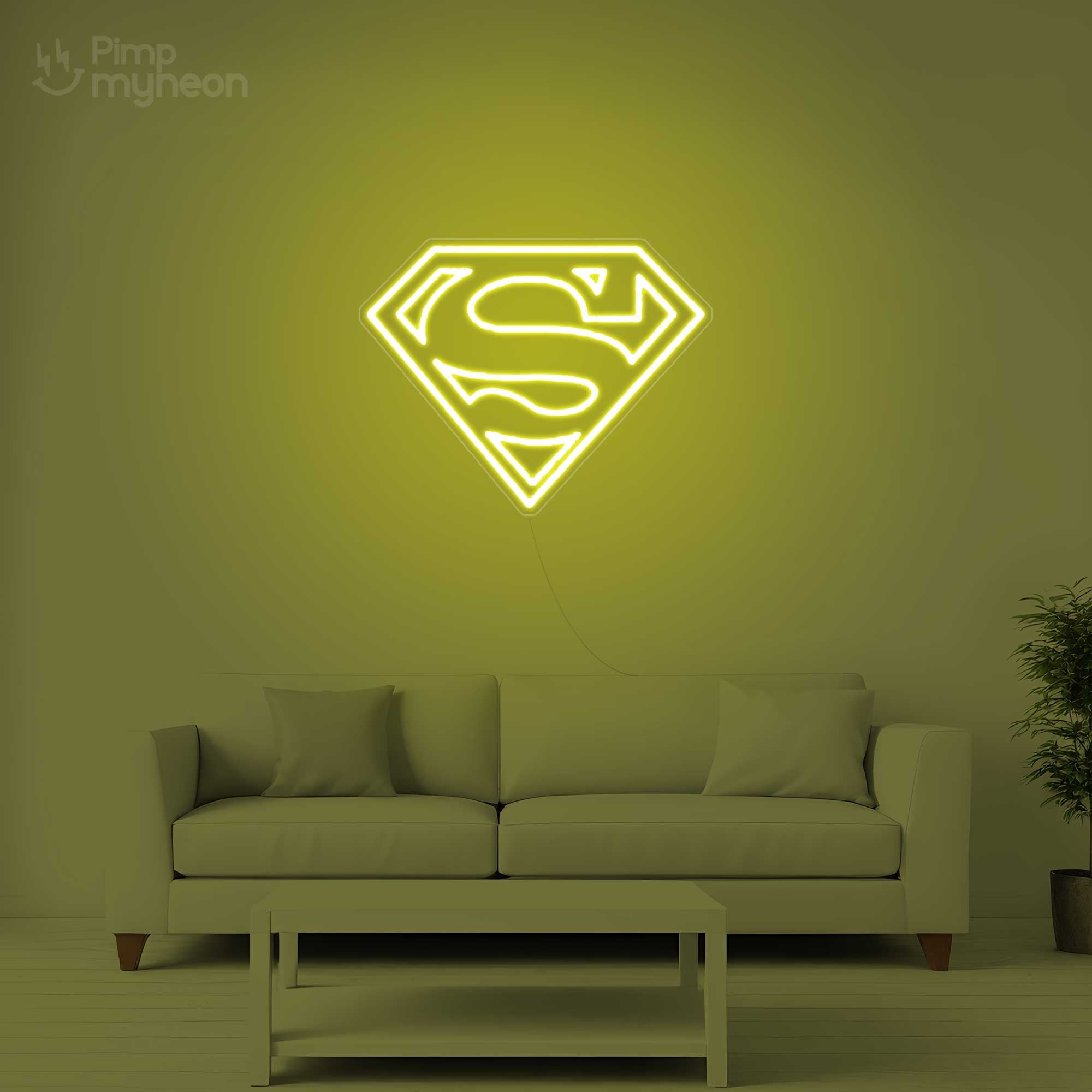 Neon Superman