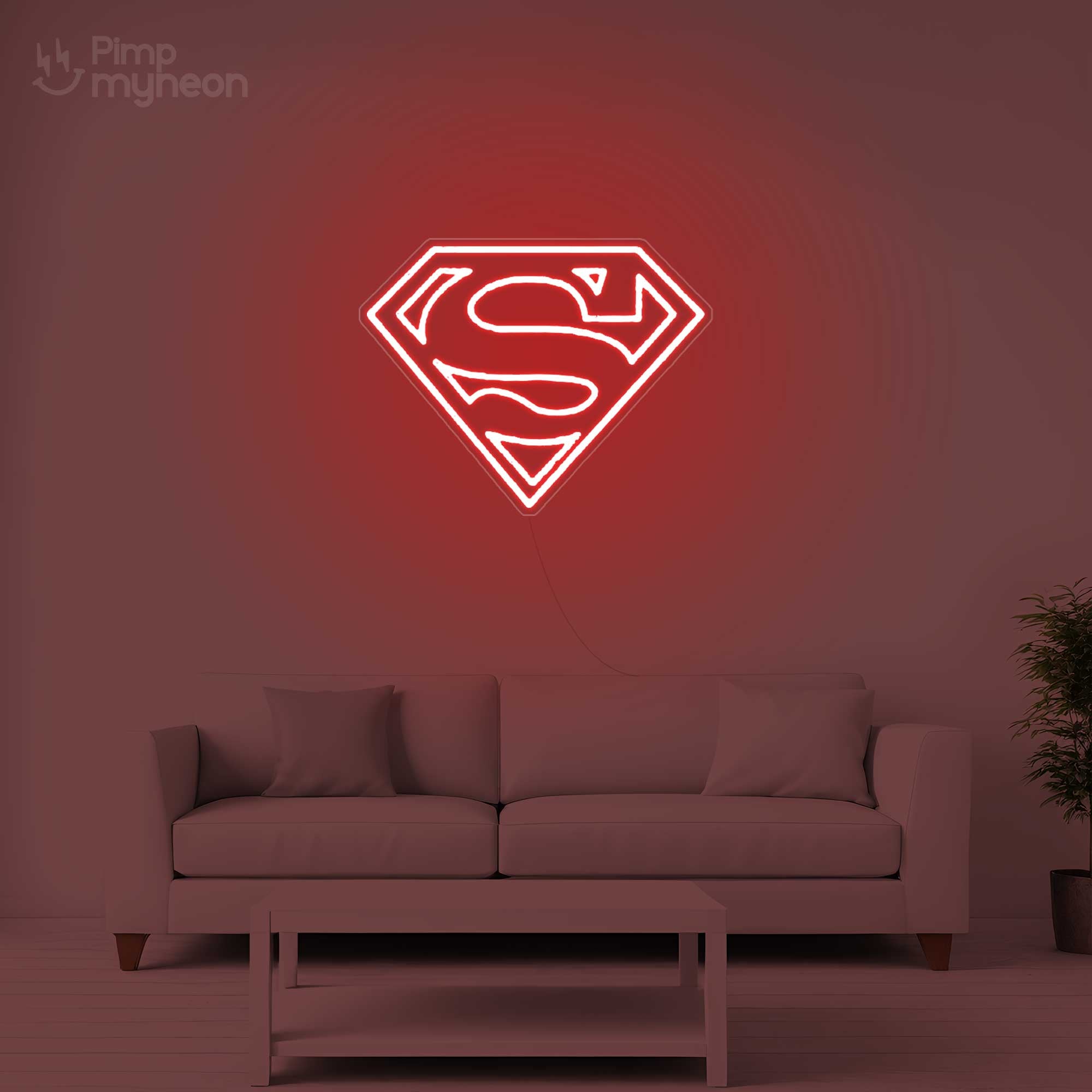 Neon Superman