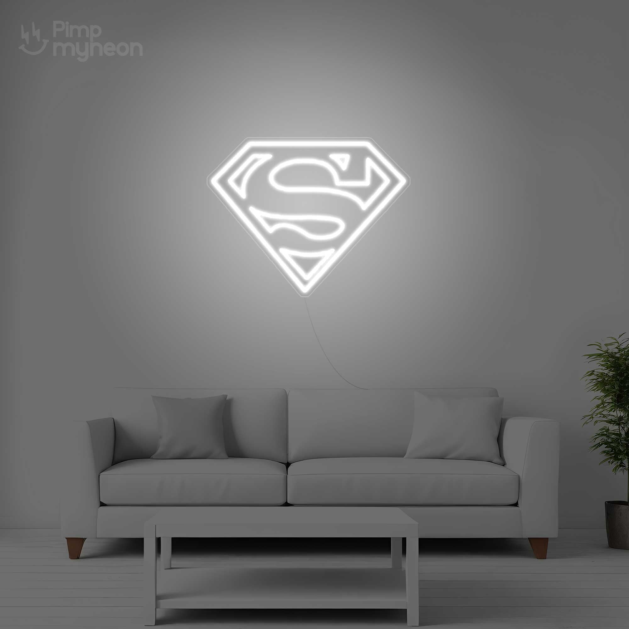 Neon Superman