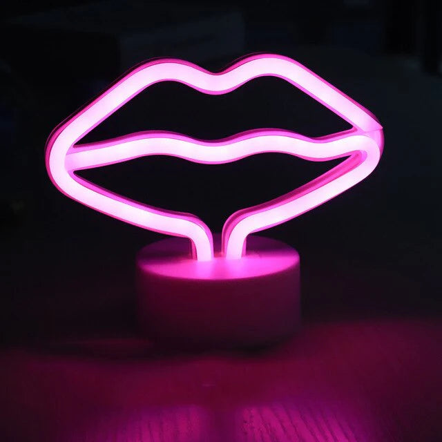 Lampe Neon Bouche