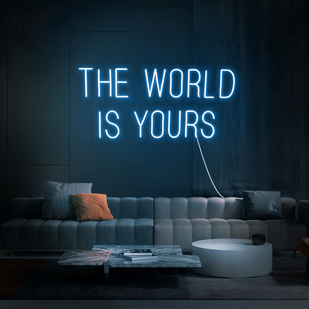 The World Is Yours - Néon LED - PimpMyNeon