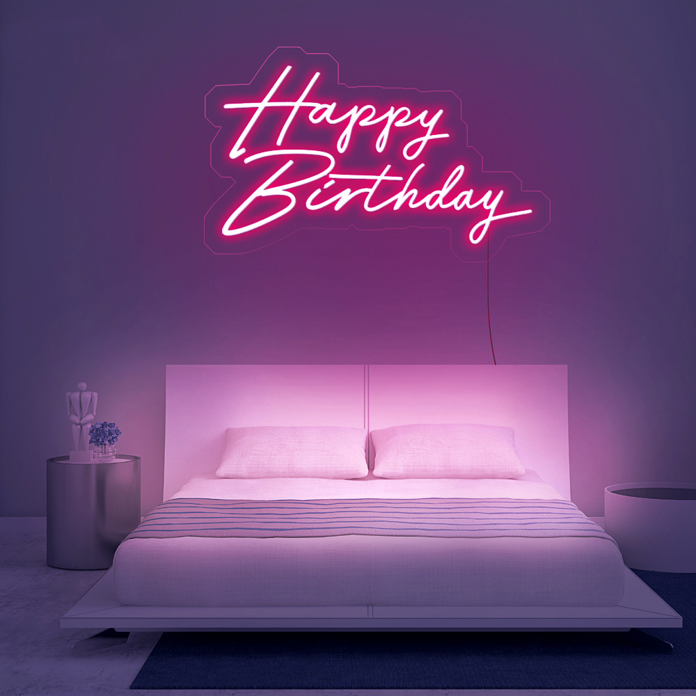 Happy Birthday - Néon LED - PimpMyNeon
