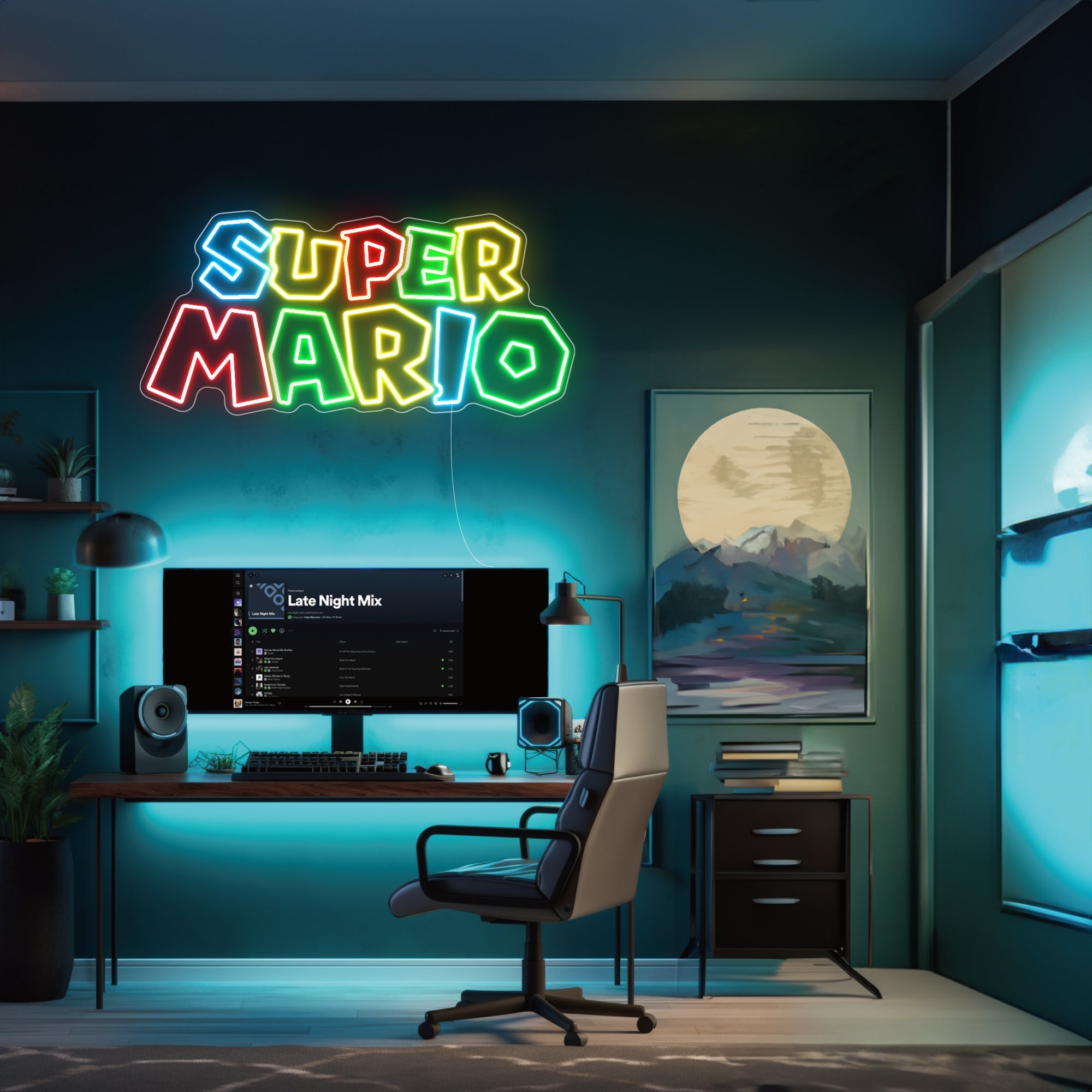 Super Mario - Néon LED - PimpMyNeon